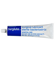 SurgiLube medical-grade lubricating jelly